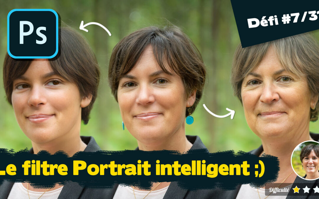 🎓 Photoshop 2021 : le filtre (neuronal) Portrait Intelligent